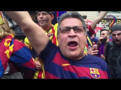 Video thumbnail: Celebrating the 2015/16 league title in Barcelona