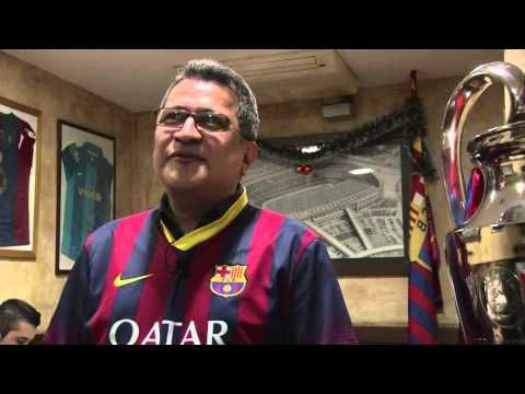 Video thumbnail: Entrevista de Mundo Leo al Presidente de la Peña Barcelonista Cafetera de Cali