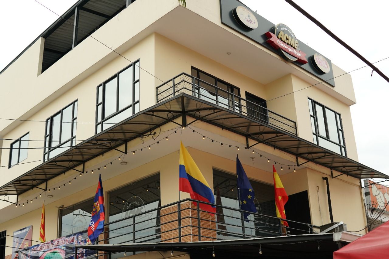 Fachada de la sede oficial de la PBCC en el barrio San Carlos de Cali