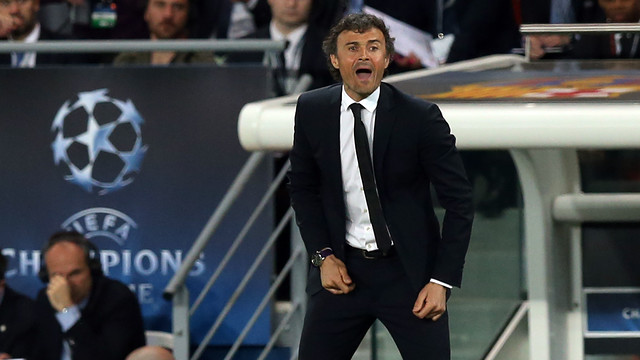 Luis Enrique, en rueda de prensa: «Hemos jugado un partido espectacular en ataque y en defensa»