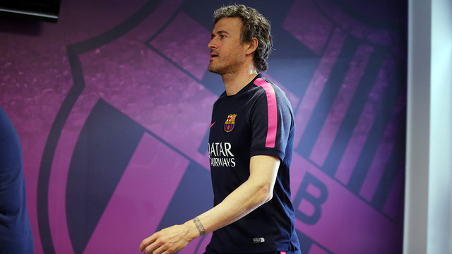 Luis Enrique, en rueda de prensa: «Es importante que el Camp Nou esté a reventar»