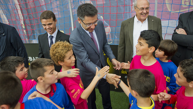 Josep Maria Bartomeu: «El Barça-Bayern es un regalo para los aficionados»