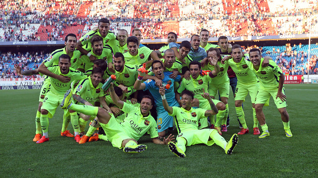 [CRÓNICA] Atlético de Madrid – FC Barcelona: ¡Campeones en el Calderón!