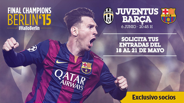 Los socios piden 12.109 entradas el primer día para la final de la Liga de Campeones