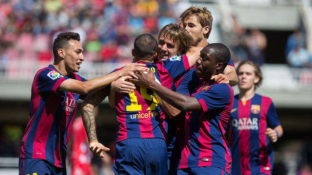 Cinco jugadores del Barça B, premiados por Fútbol Draft