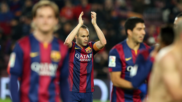 Iniesta: «El equipo ha crecido y se ha superado»
