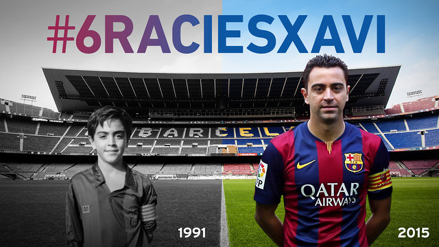 El Camp Nou celebrará la Liga y se despedirá de Xavi