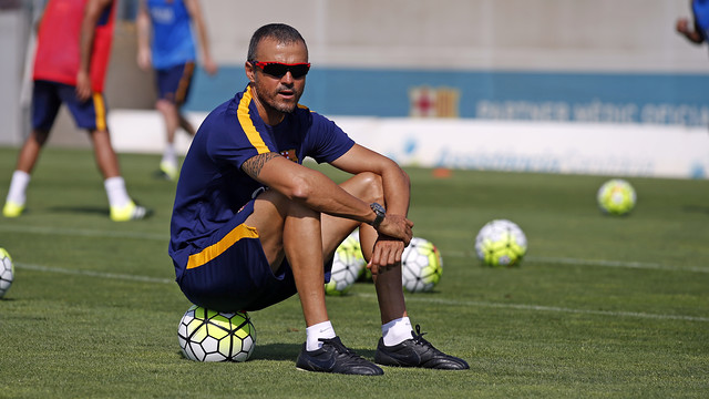 Luis Enrique: «El objetivo es repetir los éxitos»