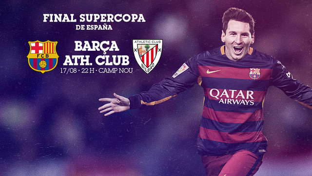 Las entradas para el FC Barcelona – Athletic Club de Supercopa, a la venta
