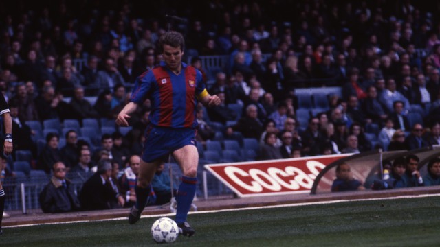 La etapa de Robert Fernández como futbolista del Barça