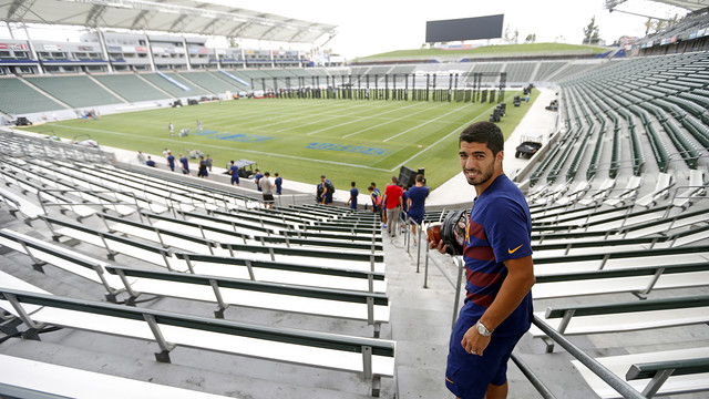 Suárez: «El inicio de Liga es una motivación» Suárez: «El inicio de Liga es una motivación»