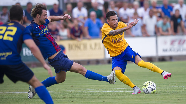 L’Escala-Barça B: Victoria en el primer amistoso de pretemporada (0-3) L’Escala-Barça B: Victoria en el primer amistoso de pretemporada (0-3)