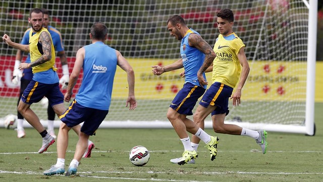 Así es un entrenamiento en la gira de Estados Unidos #tourFCB Así es un entrenamiento en la gira de Estados Unidos #tourFCB