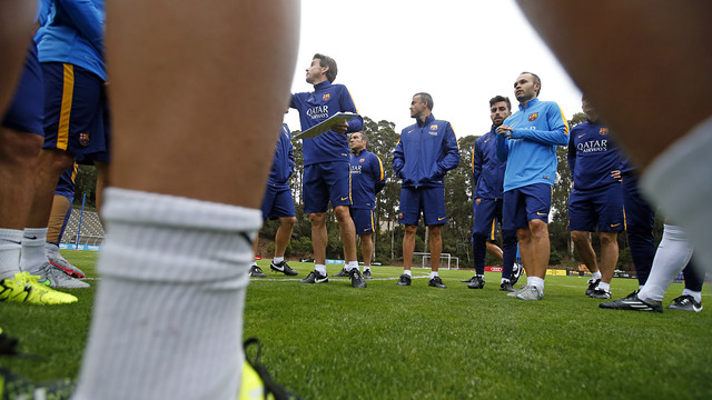 Primer entrenamiento en San Francisco