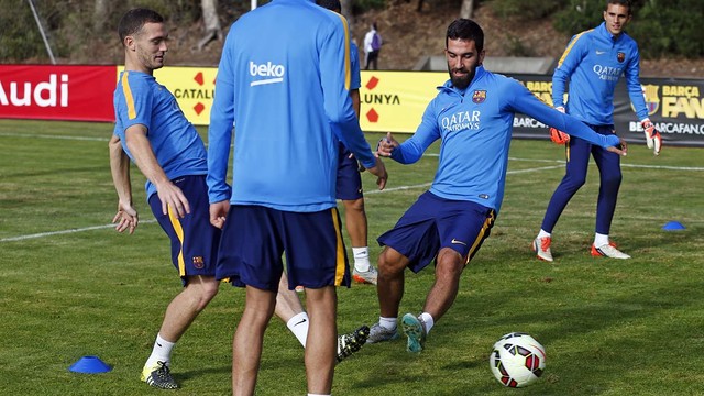 Intensidad y buena sintonía en el tercer entrenamiento en San Francisco
