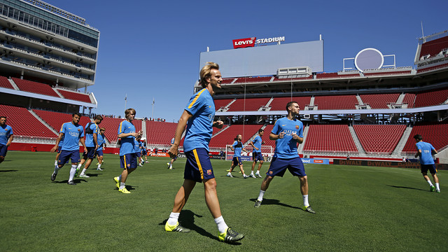 Primer contacto con el espectacular Levi’s Stadium