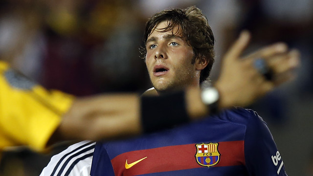 Sergi Roberto: “Se agradece jugar contra equipos como el United”