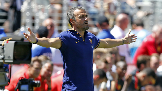 [DECLARACIONS] Luis Enrique, tras caer contra el United: «Hemos estado a un buen nivel»