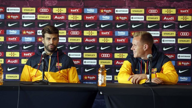 Piqué: «Estamos trabajando en el camino correcto»
