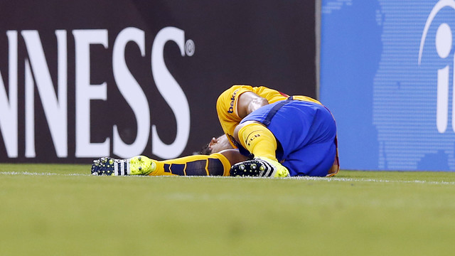 Douglas, ocho semanas de baja