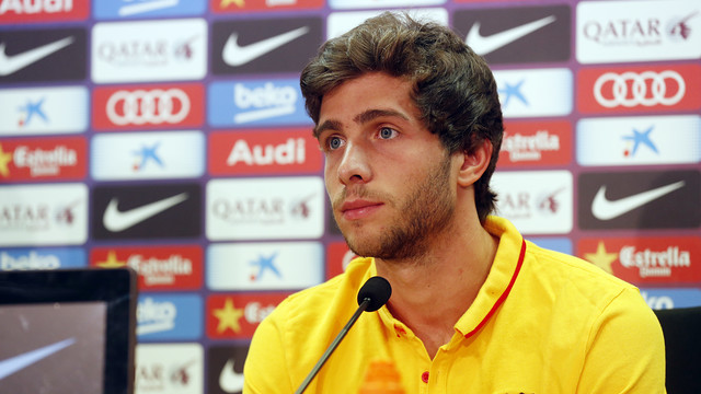 Sergi Roberto: «Afronto la temporada con muchas ganas»