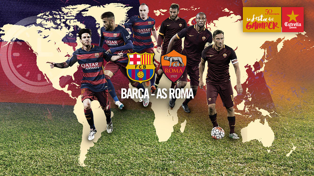 Cuando y donde se puede ver el FC Barcelona – AS Roma