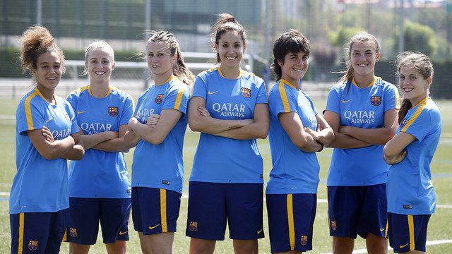 Los siete fichajes del Femenino ya trabajan con el equipo en la Ciudad Deportiva
