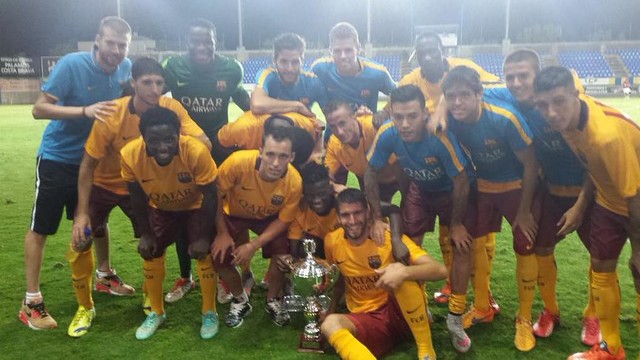 [CRÓNICA] Buen test para el Barça B, que gana el trofeo Vila de Llagostera en la tanda de penaltis (1-1)