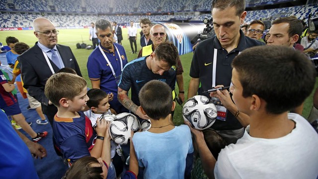 Ganas de Barça en Georgia