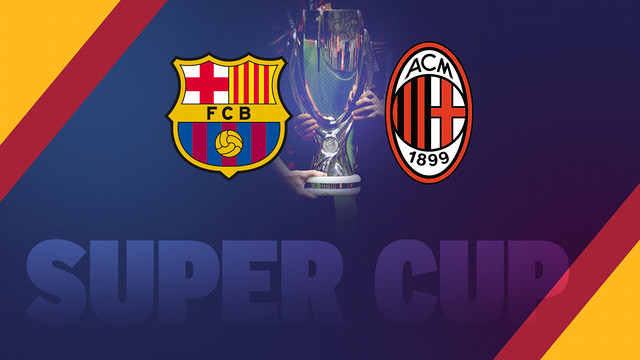 El FC Barcelona iguala al AC Milan con cinco Supercopas de Europa