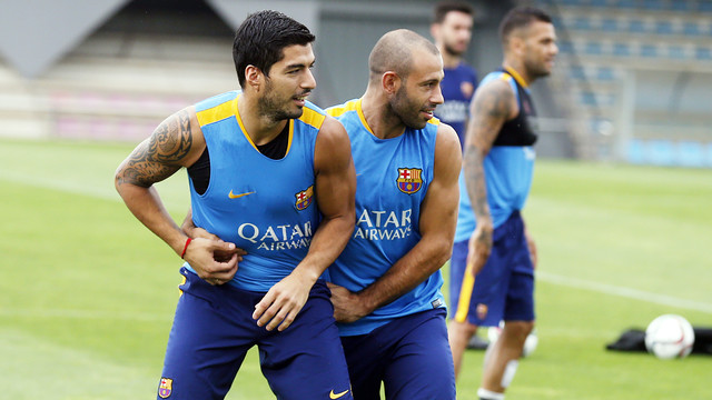 Última sesión antes de la Supercopa de España