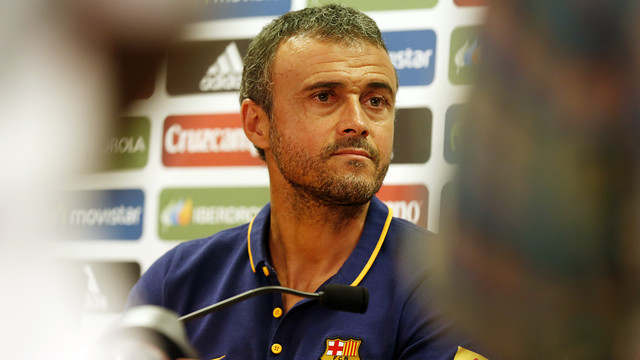 Luis Enrique: “Estamos obligados a sacar nuestra mejor versión”
