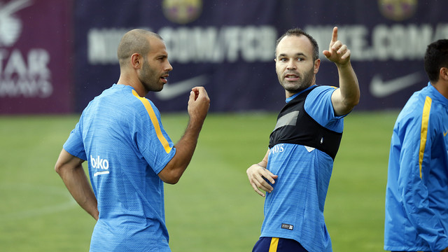 Los jugadores del Barça confían en la remontada ante el Athletic Club