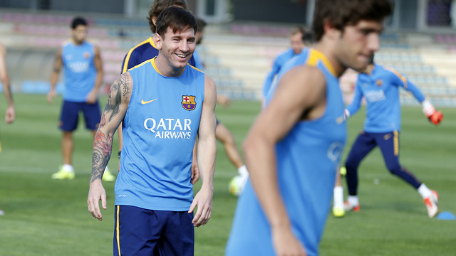 Penúltima sesión antes de volver a San Mamés