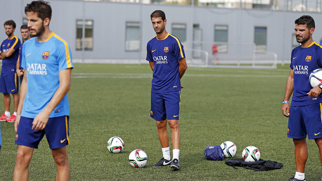 Gerard antes del debut en Liga: «El Cornellà es un rival duro y difícil pero llegamos en buen momento»
