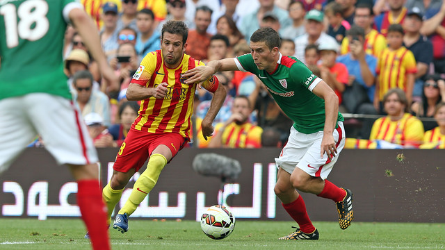 De Marcos: «Contra el Barça no dependes de ti, sino de su acierto»