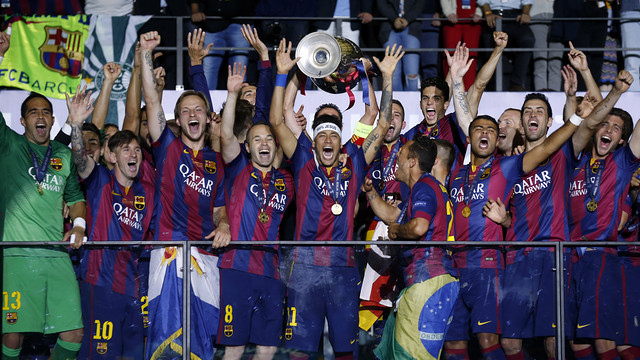 El campeón espera rivales. El FC Barcelona sabrá esta tarde sus primeres rivales en la Champions League