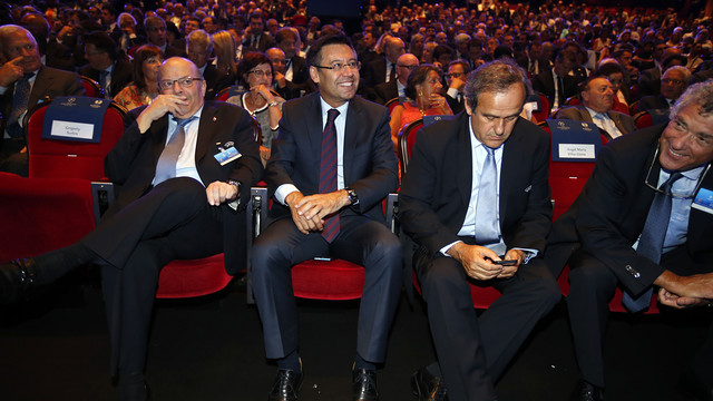 Josep Maria Bartomeu: «Hemos vivido una gran fiesta azulgrana»