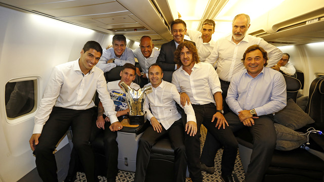 Satisfacción en el regreso del FC Barcelona