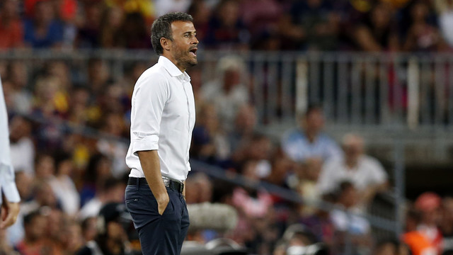 Luis Enrique: “No teníamos ninguna duda de que el gol iba a llegar”