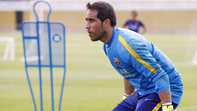 Entrenamiento conjunto con el filial