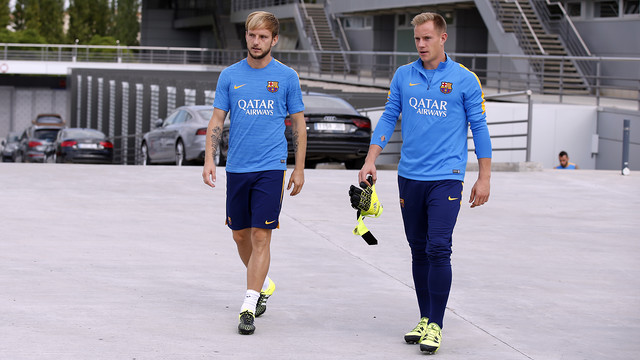 Ter Stegen se incorpora a los entrenamientos