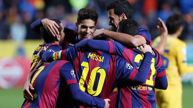 Las estadísticas a domicilio del Barça en la Champions