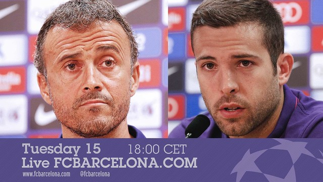 DIRECTE – Rueda de prensa de Luis Enrique y Jordi Alba