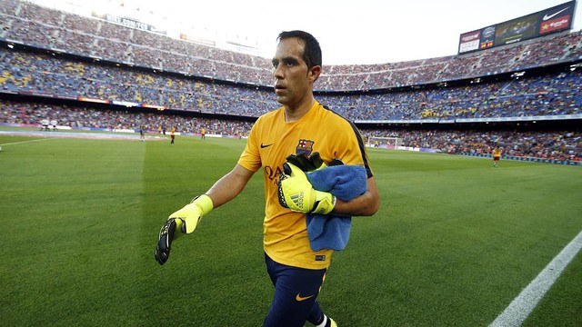 Claudio Bravo: «Me siento cómodo y con ganas de entrenar de forma normal»