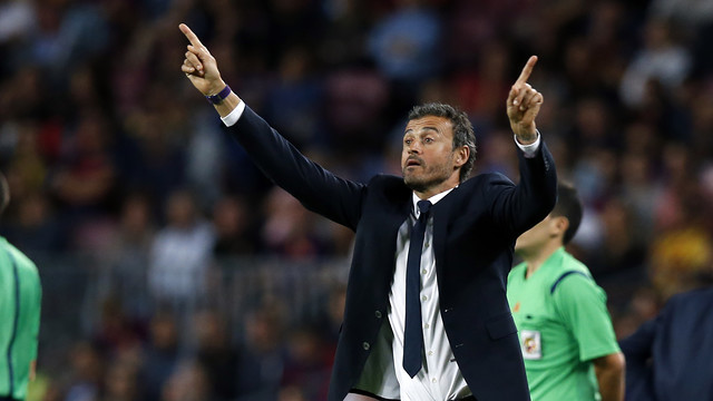 Luis Enrique elogia la profundidad de plantilla