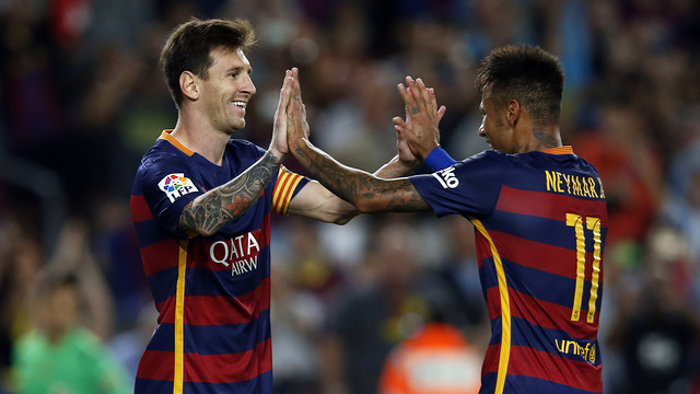 Los goles de la cuarta victoria del Barça