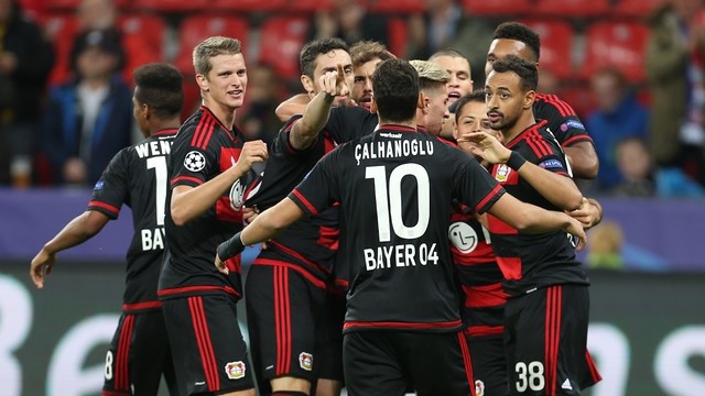 Victoria del Bayer Leverkusen y derrota de la Roma