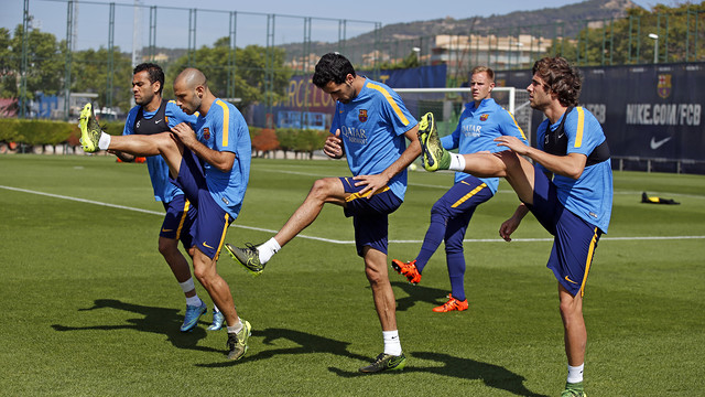 El plan de entrenamientos de la semana con Champions y Liga