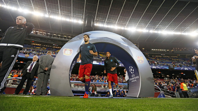 El Barça-Bayer Leverkusen, desde dentro